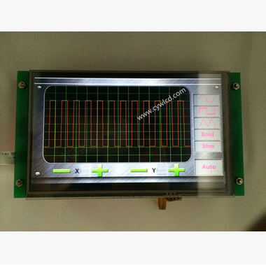 7寸彩屏 lcd液晶屏 显示屏 RS232串口屏 彩色液晶屏