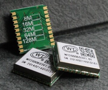 WT2000B03 集成模块 高品质MP3芯片带插播功能 U盘拷贝插卡存储内容强抗干扰