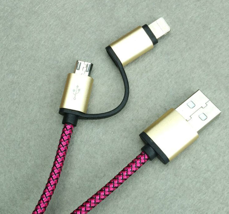 USB转MICRO/I6编织数据线