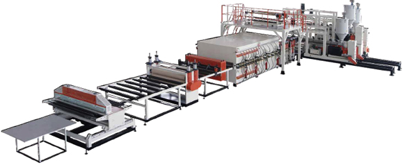 供应金纬机械环保节能PP蜂窝板机器生产线