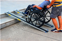 进出口轮椅搭车桥 小区轮椅搭车桥 台阶轮椅搭车桥