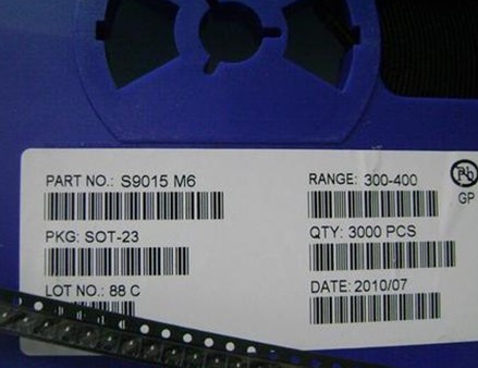 厂家批发S9015M6 SOT-23贴片三极管绿色环保现货