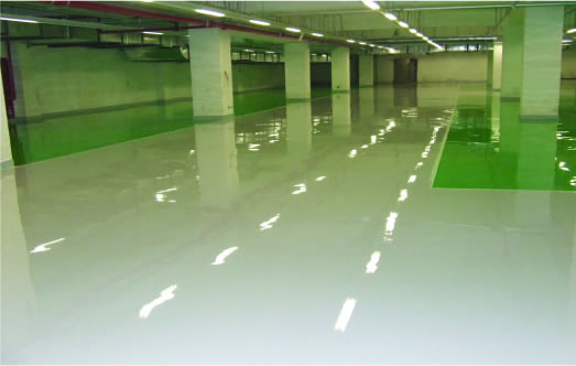 聚氨酯地坪漆涂料工程的附着力测试方法