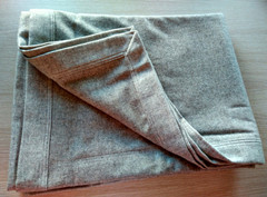 2016内蒙古工厂定制批发针织梭织150*200cm多尺寸多规格素色印花条纹100 羊绒毯