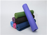 东莞恒峰tpe单色6mm环保瑜伽垫专为瑜伽初学者使用