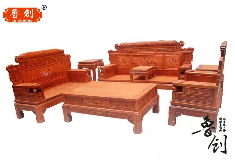 东阳古典高档花梨木家具市场明清中式中国红木家具品牌