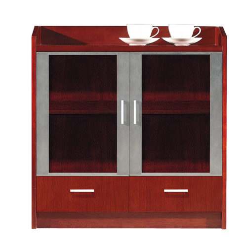 东莞优格家具厂家直销定制简易板式茶水柜、矮柜