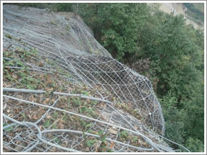 安首定制GAR1型主动防护网 菱形网片 围栏边坡防护网 山体防护网