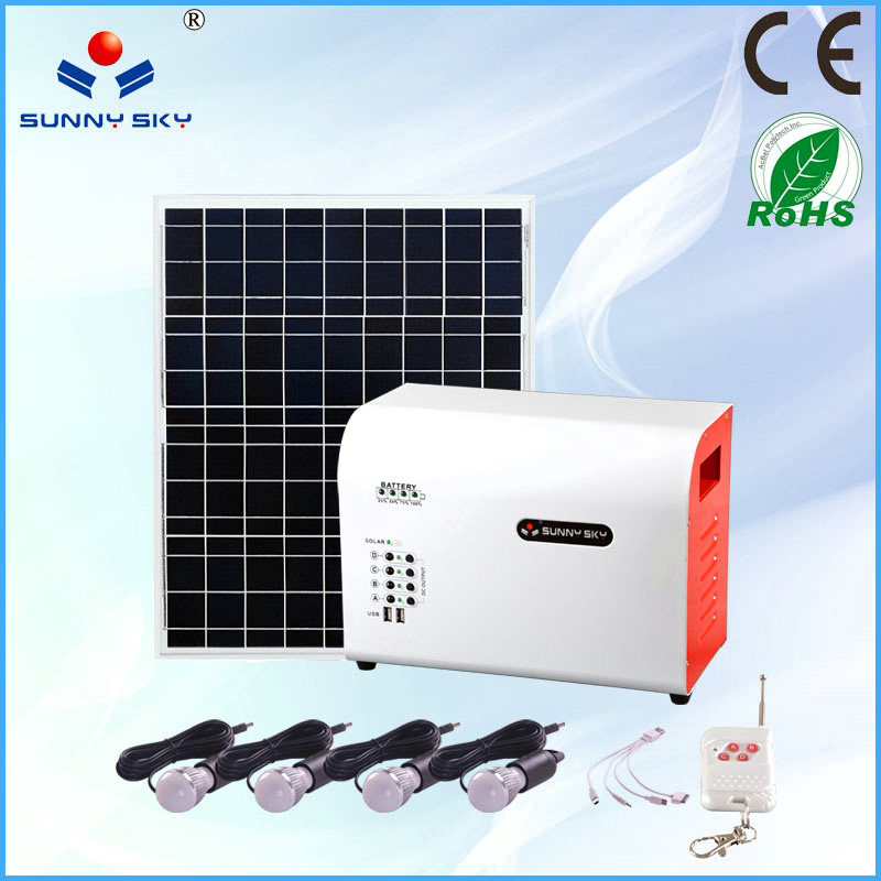 055C太阳能发电系统 小型太阳能发电机 家用光伏发电设备