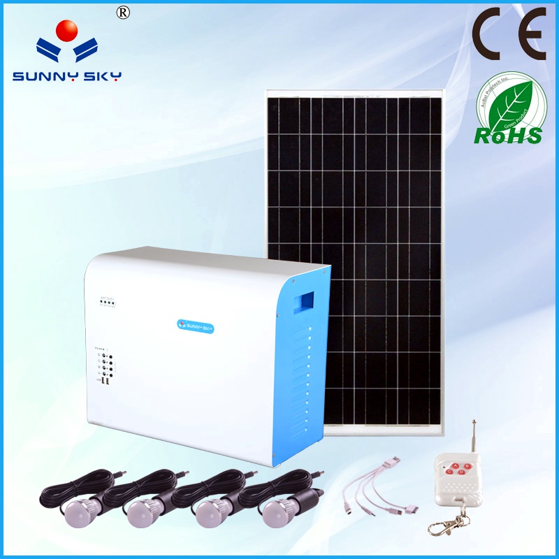 080C光伏发电设备 家用太阳能发电系统