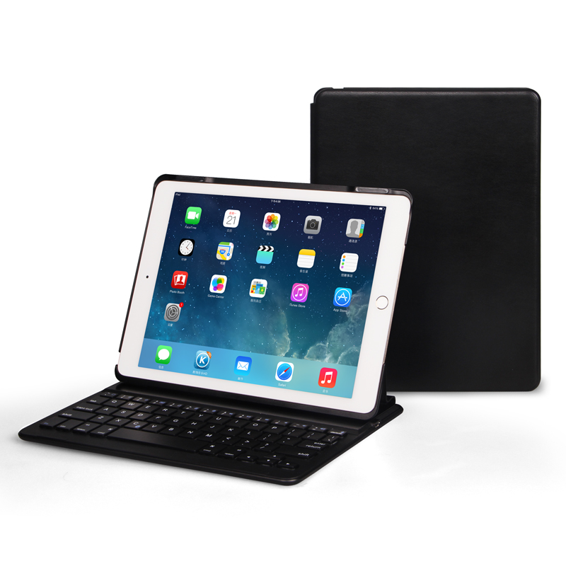 航世HB115 iPad Air1和2 PRO9.7磁控开关皮套蓝牙键盘