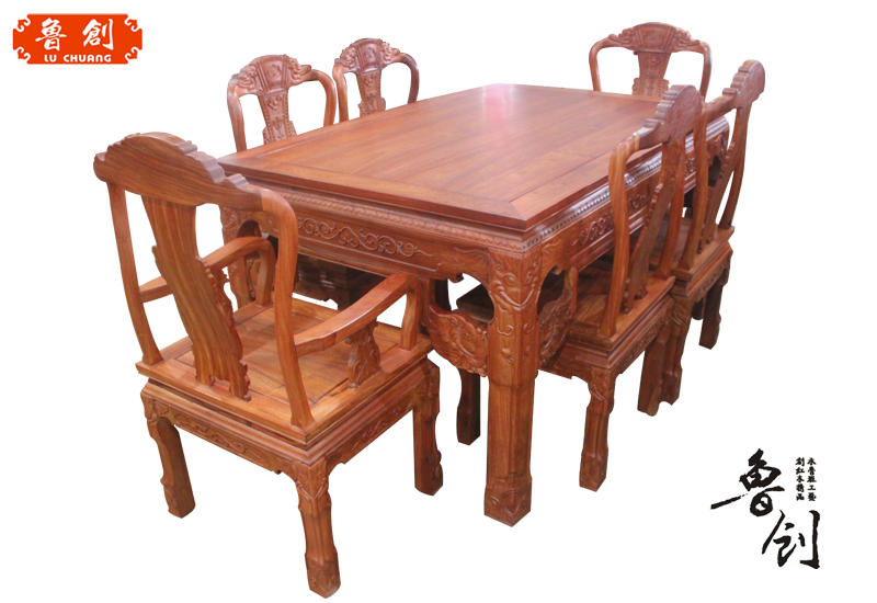 象头餐桌图、浙江工艺家具价格、东阳红木家具品牌、家具定做