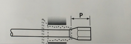 江门机柜用双面沉头铆钉3.2X2.8