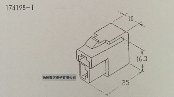 长期供应安普AMP接插件连接器174198-1