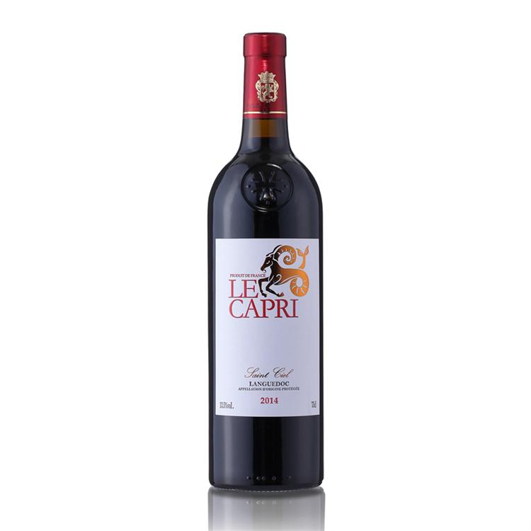法国原瓶进口红酒圣西尔摩羯干红葡萄酒