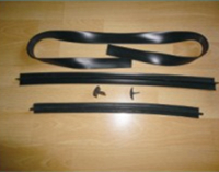 电缆沟盖板橡胶垫条 T型橡胶条 质量保证 价格实惠