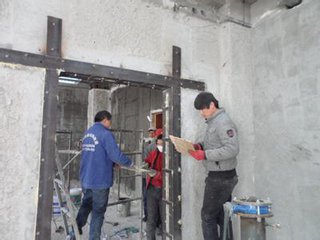 68680026供应北京顺义区承重墙切割 开门动粘钢加固