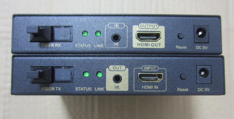 HDMI光钎延长器20公里单模单纤SC