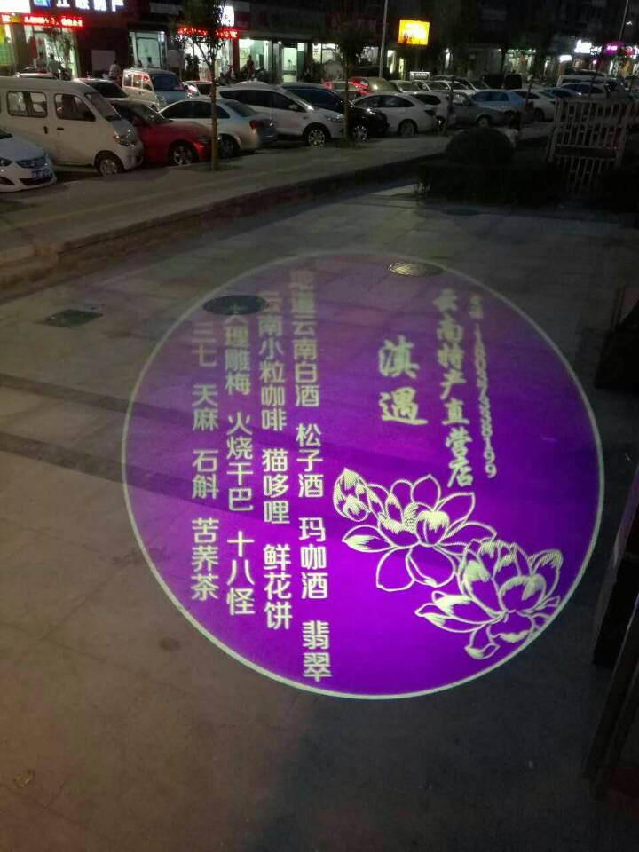 郑州乐迪DFL-575-4T-WP广告灯 logo广告投影灯厂家 江西多图防水投影灯