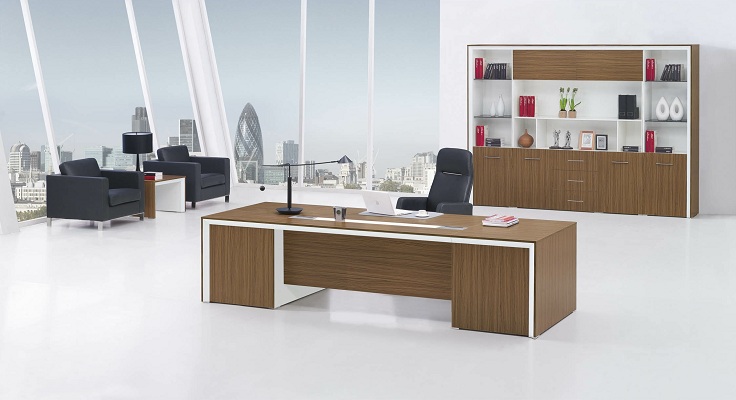 简约大班桌，办公可以选择，尽在宁波康泰办公家具厂，欢迎选购