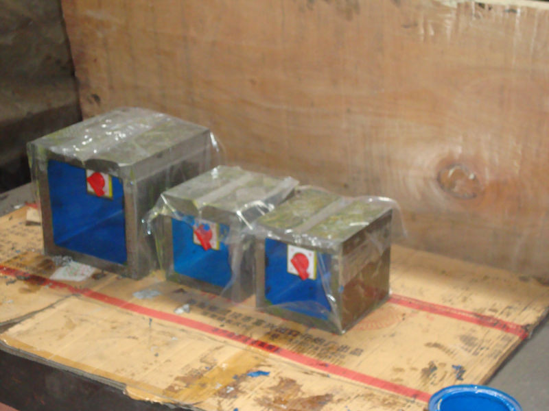 供应铸铁磁性方箱、磁力方箱、方型磁性测定台、方型磁力台、方型磁力箱