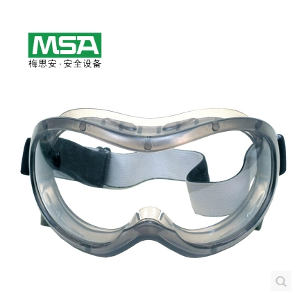 梅思安9913225防刮防雾阻隔紫外线防护眼罩