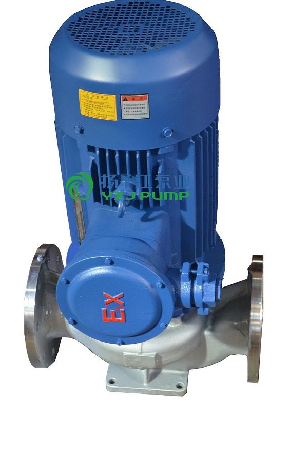 供应IHG304不锈钢防爆立式工业防腐耐腐蚀化工管道循环离心泵0.75KW