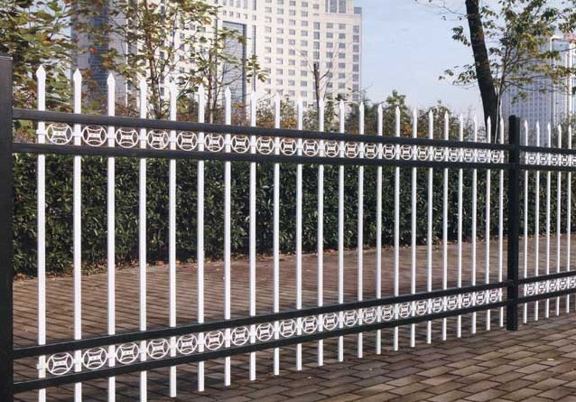 锌钢护栏、新型组合阳台栏杆 浸塑护栏