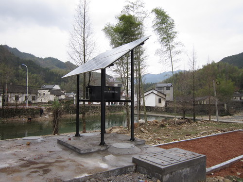 太阳能微动力污水处理地埋池设备