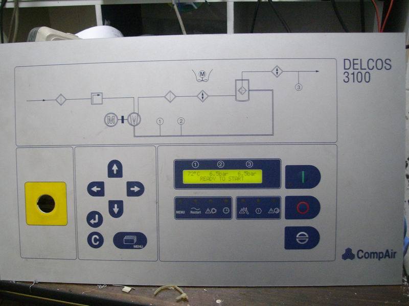 康普艾空压机DELCOS3100 3100V 3000控制器维修