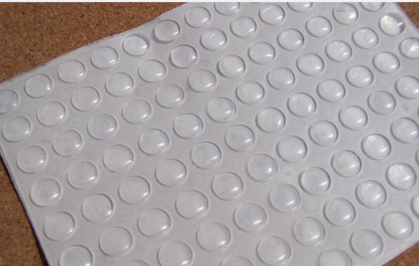 透明防滑胶垫 自粘胶垫片长期供应硅胶条