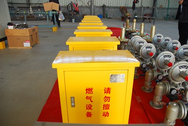 半吨蒸汽锅炉用天然气调压箱65m3/h生产厂家质量保证厂家