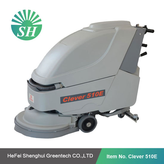 SH-Clever510E 亳州手推式洗地机厂家/亳州电瓶式洗地机