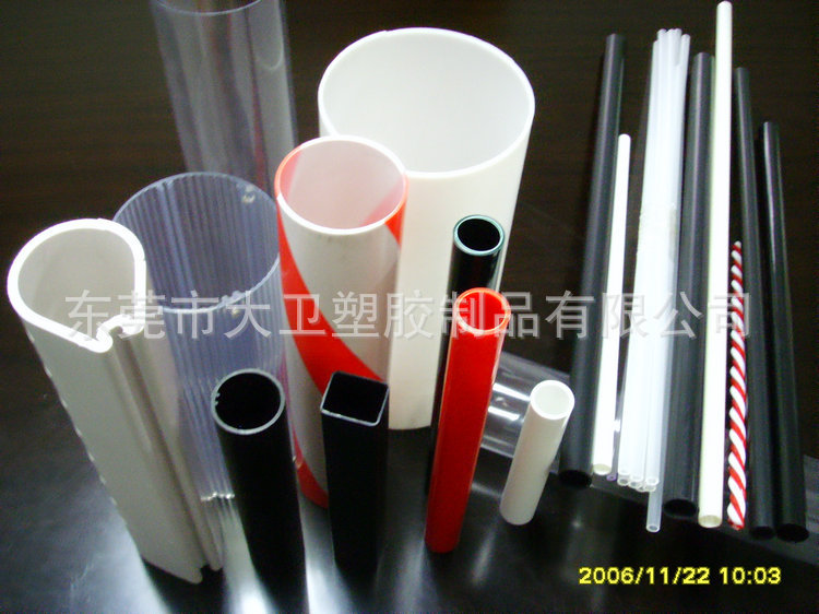 厂家直销 耐高温塑料白色pvc硬塑胶管 优质pvc异型尼龙塑胶管