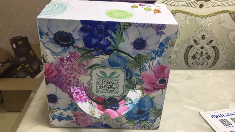 合晟生日蛋糕盒礼盒定做，烘焙包装礼品盒，烘焙手提蛋糕包装盒
