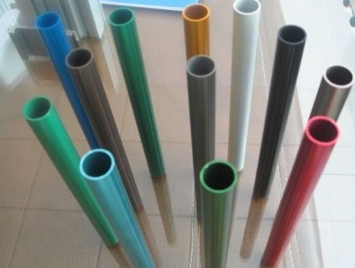 专业生产精抽铝管 6063彩色铝管 喷砂氧化加工