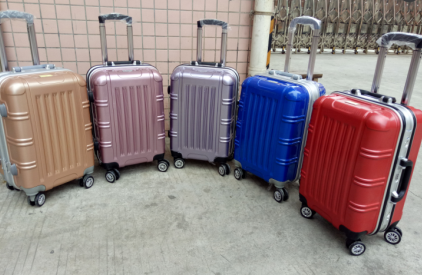 狼爵仕PC铝框个性时尚拉杆箱万向轮旅行箱20寸24寸旅游行李箱登机箱