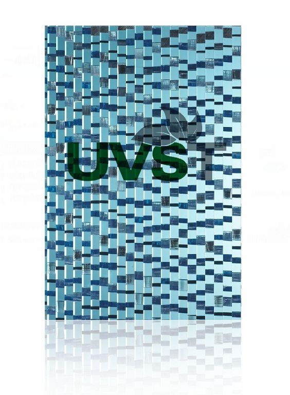 优威斯特冰晶系列UVST-F0010 Blue透光板环保新型家装建材透光板墙体装饰高透透光板批发