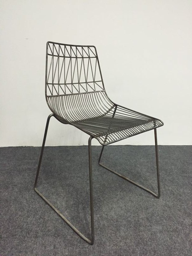 休闲铁线椅子 Wire Side Chair