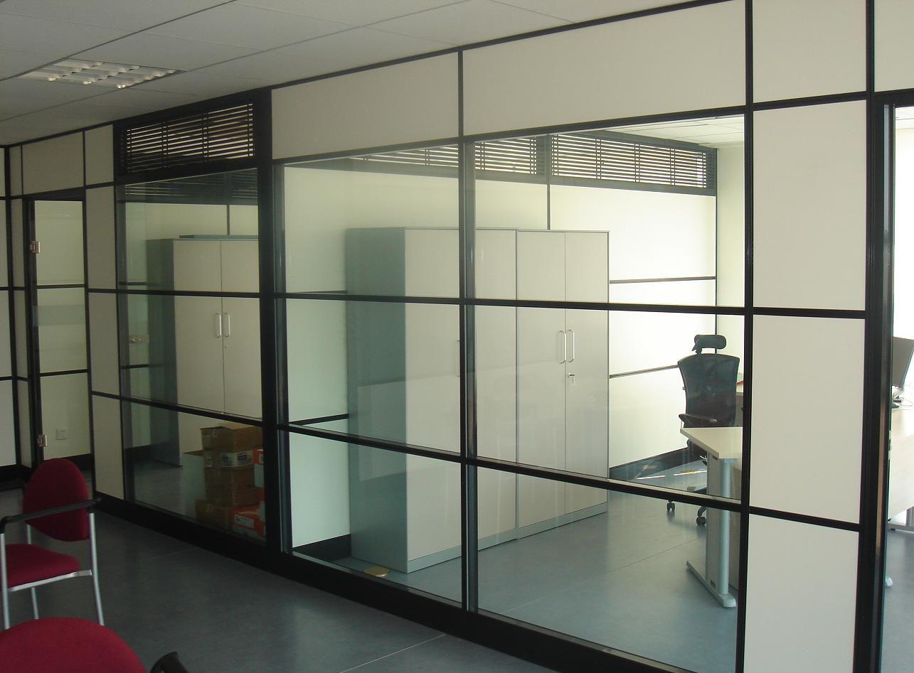 山东明科玻璃百叶隔断生产安装办公隔断 高隔间型材 厂家