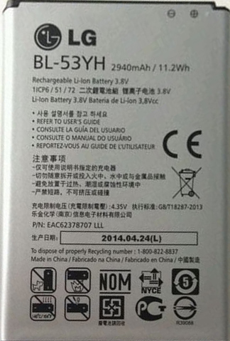 LGG3 BL-53YH电池码片IC