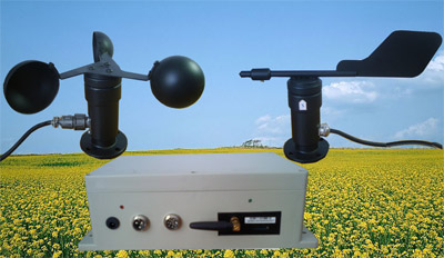 风速风向无线 GPRS 监测仪、GPRS测风仪
