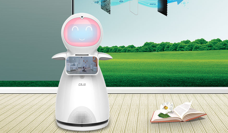 家庭情感交流机器人服务机器人老人陪护幼儿教育
