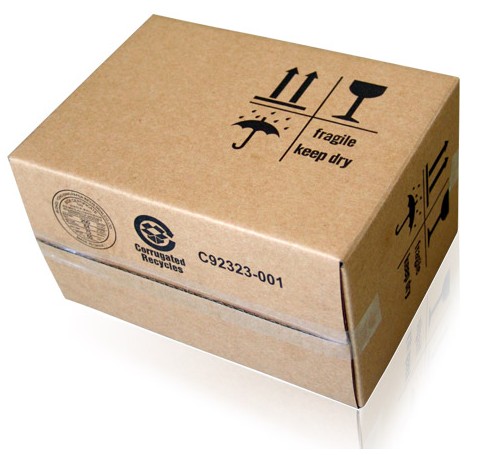 嘉恒包装纸盒，快递物流通用打包飞机盒纸箱， 三层瓦楞特硬折叠高档纸盒