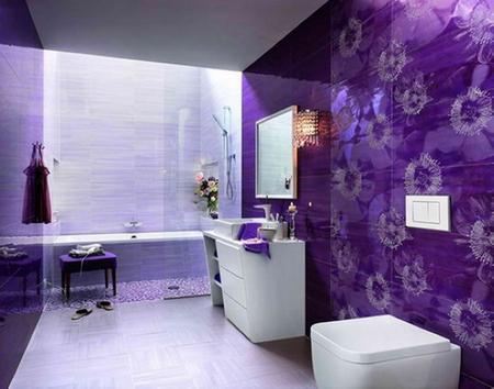 神秘紫色居家装饰设计