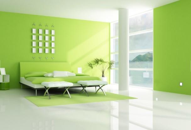 动感绿色居家装饰设计