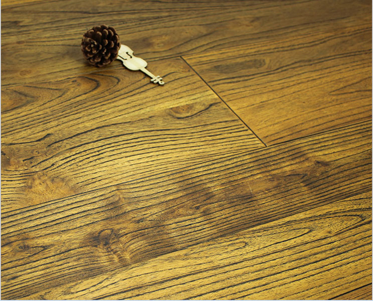 深圳地板厂家直销18MM金刚柚仿古实木地板浮雕地板耐磨防潮