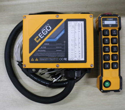 EGO中国台湾捷控工业无线遥控器单键双速G1010行车天车起重正品