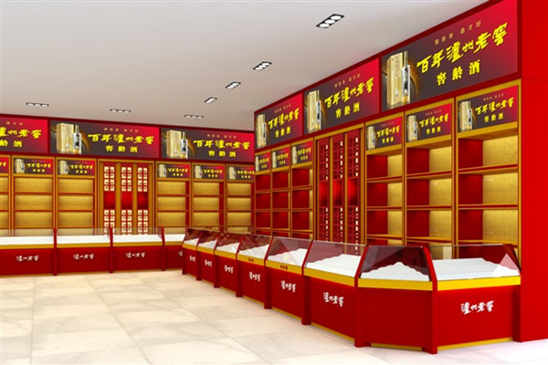 深圳有异形展柜制作厂家专业高质量化妆品展示柜