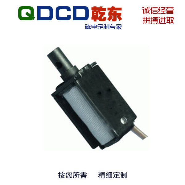 厂家直销 QDU0419L 圆管框架推拉保持直流电磁铁 可非标定制
